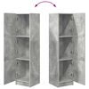 vidaXL Highboard Concrete Grey 31.5 x 32 x 122.5 cm