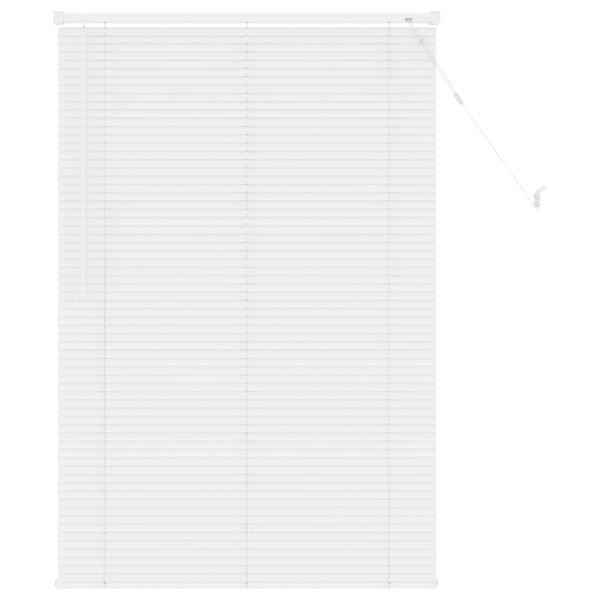 vidaXL Venetian Blind Manual Adjustable White 150 x 80 cm PVC
