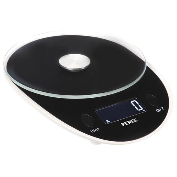 Perel Digital Kitchen Scale 5 kg Black