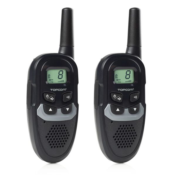 Topcom Walkie Talkie 446 MHz Black 2 pcs