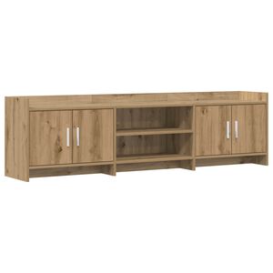 vidaXL TV Cabinet 168 x 33 x 47 cm Artisan Oak Engineered Wood