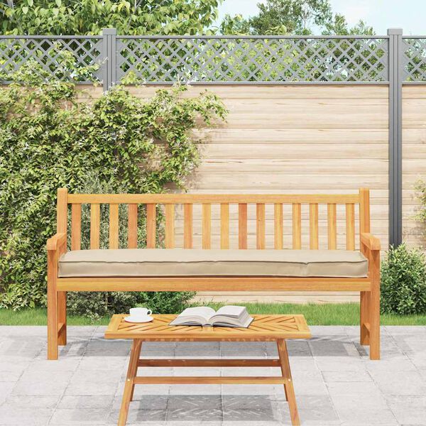 vidaXL Pallet Cushion Beige 200 x 40 x 8 cm Oxford fabric