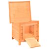 vidaXL Cat House Solid Pine & Fir Wood 50x46x43.5 cm