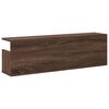 vidaXL Wall Cabinet 100x20x30 cm Brown Oak Engineered Wood