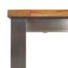 vidaXL DiningTable Brown 200 x 90 x 75 cm Solid Teak Wood