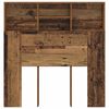 vidaXL Headboard Cabinet Old Wood 100 x 19 x 103.5 cm Engineered Wood