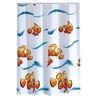 RIDDER Shower Curtain Clown vinyl 180x200 cm
