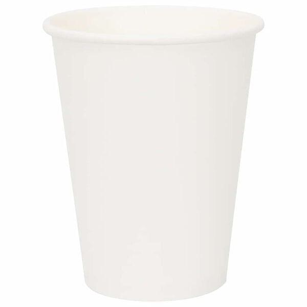 vidaXL Paper Coffee Cups with Lids 1000 pcs 12oz 300ml