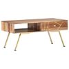 vidaXL Coffee Table 95x50x42 cm Solid Wood