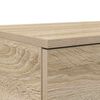 vidaXL Bed Drawers Sonoma Oak 200 x 36.5 x 16.5 cm Engineered Wood