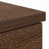 vidaXL Desk with Drawer Brown oak 140 x 49 x 76 cm Engineered wood