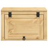 vidaXL Cabinet SKI Honey Brown 60 x 32 x 40 cm Solid Pine Wood