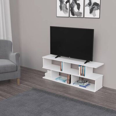 Homemania TV Stand Su 120x29.6x45 cm White