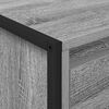 vidaXL Coffee Table Grey Sonoma 100 x 46 x 40 cm Engineered Wood