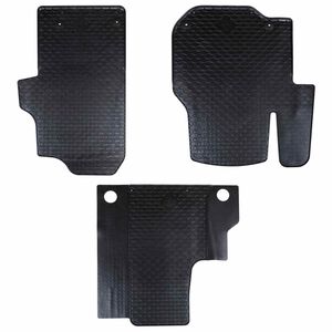 vidaXL Car Mat 3 pcs Black VW CRAFTER , TGE TPE