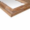 vidaXL Decorative Mirror Teak 120x60 cm Rectangular