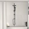 vidaXL Shower System Manual Black 45 x 20 x 96 cm Brass,Sus201 and ABS