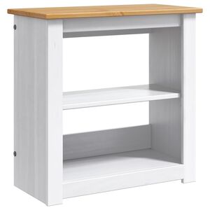 vidaXL Aquarium Stand PANAMA White and Brown 60 x 30 x 60 cm 150 kg