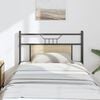 vidaXL Replace Headboard Sonoma Oak 75 cm Engineered Wood and Steel