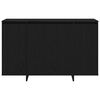 vidaXL Sideboard Black oak 120 x 41 x 75 cm Engineered wood