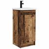 vidaXL Bathroom Vanity with Sink Old Wood 42 x 40 x 84.5 cm