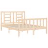 vidaXL Bed Frame without Mattress 140x200 cm Solid Wood Pine