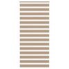 vidaXL Zebra Blind Sand Brown 95x230 cm Fabric Width 90.9 cm Polyester