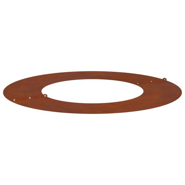 vidaXL suitable for Flat Tree Rings 5 pcs Brown &Oslash;40 / 70 cm