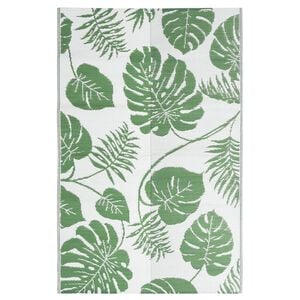 vidaXL Outdoor Rug ARAKIL Green 120x180 cm PP