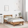 vidaXL Bed Frame Old Wood 193 x 95 x 88 cm Engineered Wood