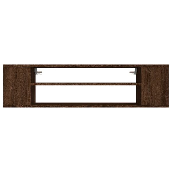vidaXL Hanging TV Cabinet Brown Oak 100x30x26.5 cm Engineered Wood