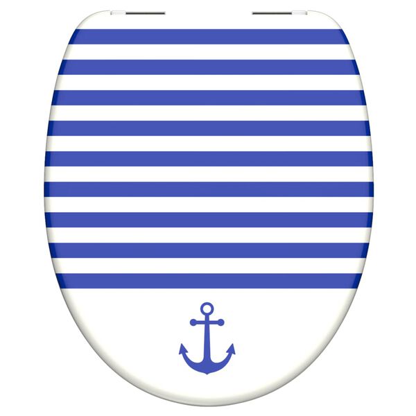 SCH&Uuml;TTE Toilet Seat with Soft-Close NORTH SEA