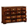 vidaXL Chest of Drawer 120x30x75 cm Solid Acacia Wood