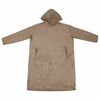 vidaXL Blanket Hoodie Camel L Flannel