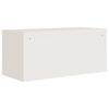 vidaXL File Cabinet White 90x40x130 cm Steel