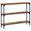 vidaXL Console Table Old wood 100 x 22.5 x 75 cm Engineered Wood