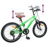 vidaXL Kids Mountain Bike 20'' 6-Speed for 5-8 Years Old Green