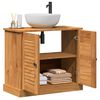 vidaXL Sink cabinet VIGO Brown and Honey Brown 68 x 34 x 59 cm