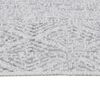 vidaXL Rug Light Grey 80x150 cm Cotton