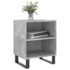 vidaXL Bedside Cabinets 2 pcs Concrete Grey 40x30x50 cm Engineered Wood