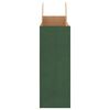 vidaXL Paper Bags 250 pcs with Handles Green 32x17x44 cm