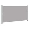 vidaXL Patio Retractable Side Awning 160 x 300 cm Grey