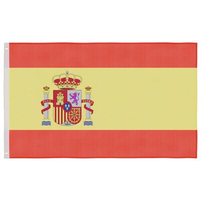 vidaXL Spain Flag 90x150 cm