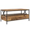 vidaXL Coffee Table Old wood 100 x 51 x 45 cm Engineered wood