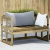 vidaXL Garden Sofa Bench Extendable Impregnated Wood Pine
