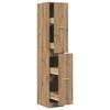 vidaXL Apothecary Cabinet Artisian Oak 30x41x174,5 cm Engineered Wood