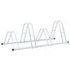 vidaXL Bicycle Stand for 4 Bikes Floor Freestanding Galvanised Steel