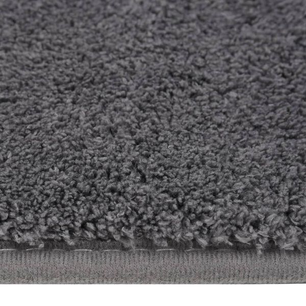 vidaXL Teddy Rug Anthracite 300x200 cm