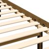 vidaXL Bed Frame without Mattress Honey Brown Solid Wood 200x200 cm