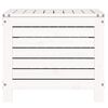 vidaXL Garden Footstool White 62x63.5x53.5 cm Solid Wood Pine